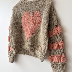 Chaleco Corazón Bicolor